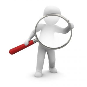 Man searching