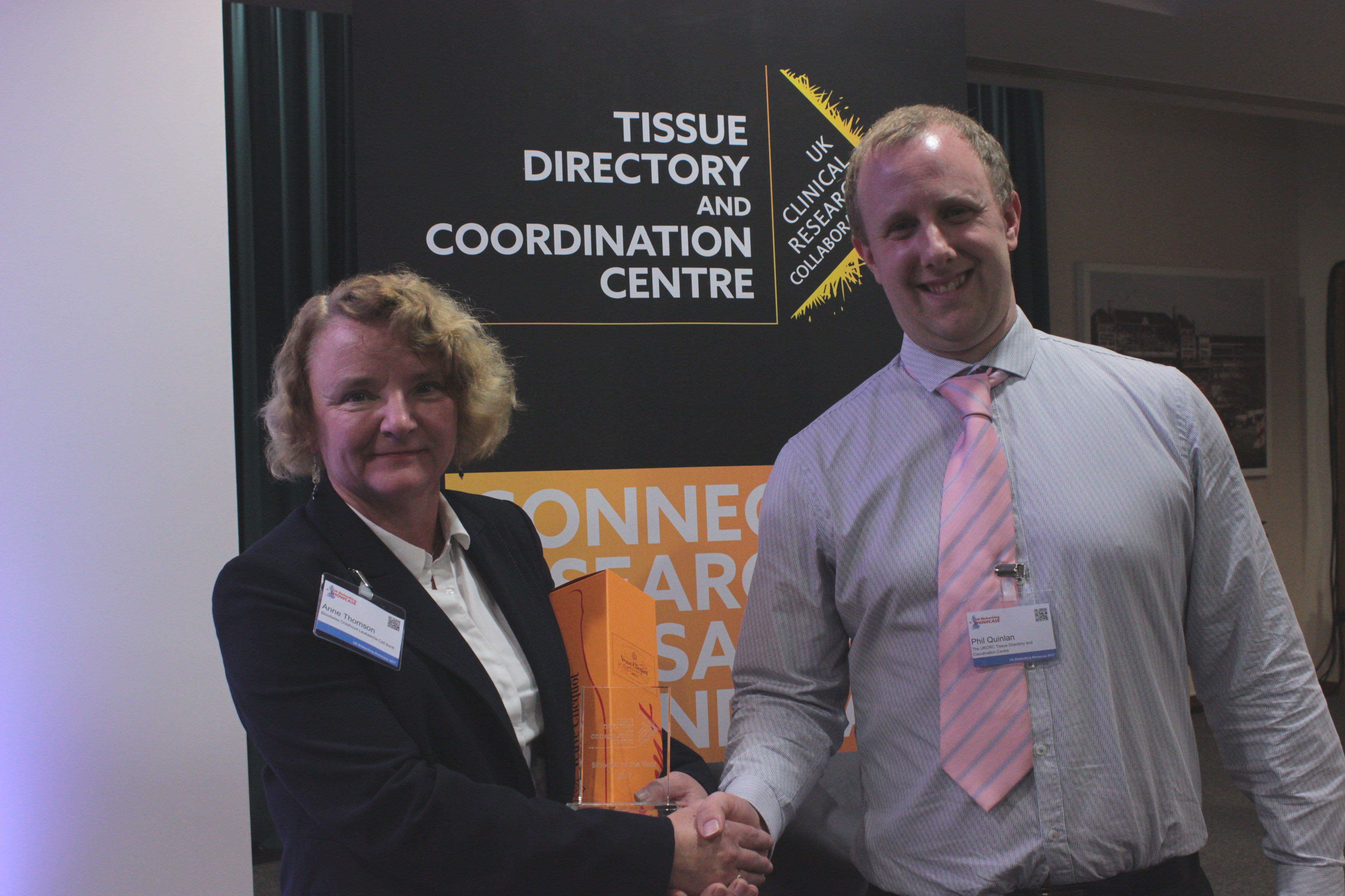 Anne Thomson and Phil Quinlan