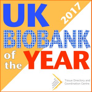 Biobank of the year logo