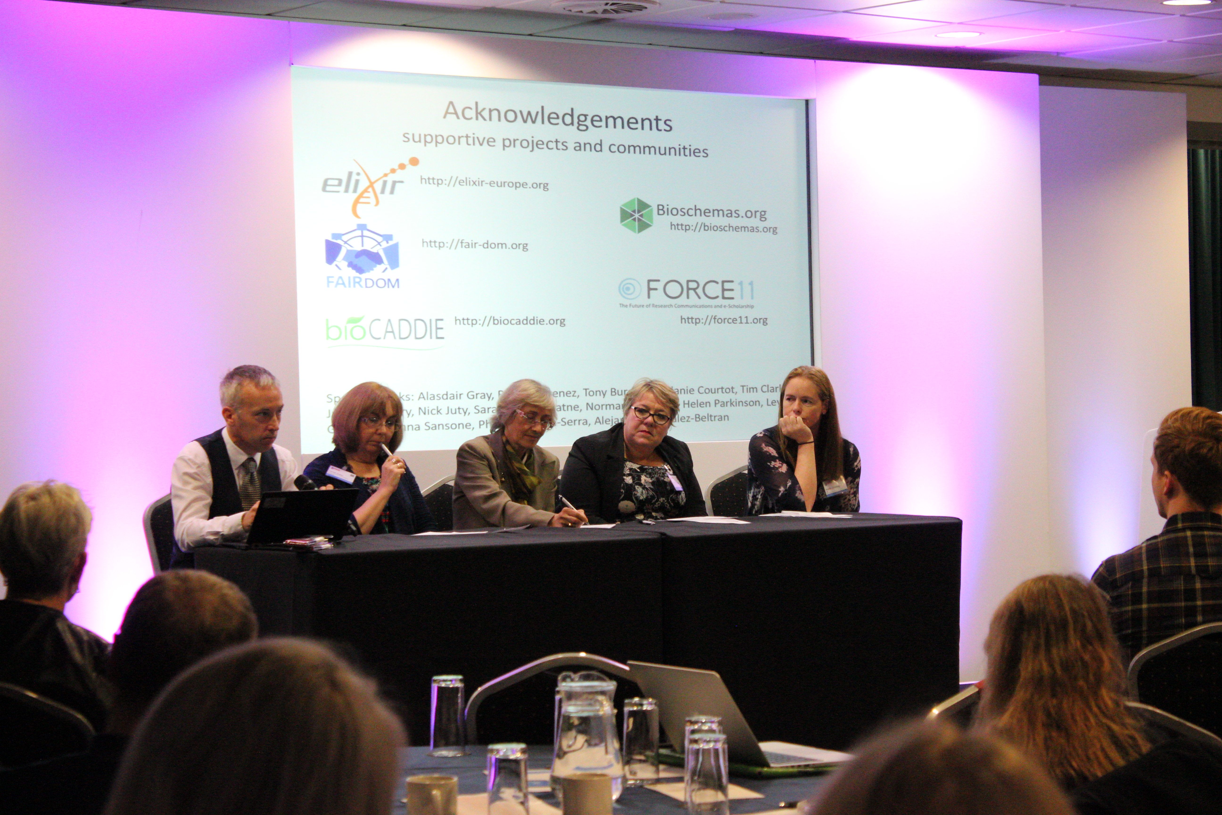 The Panel discussion panel