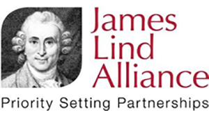 Logo of James Lind Alliance featuring an illustration of James Lind